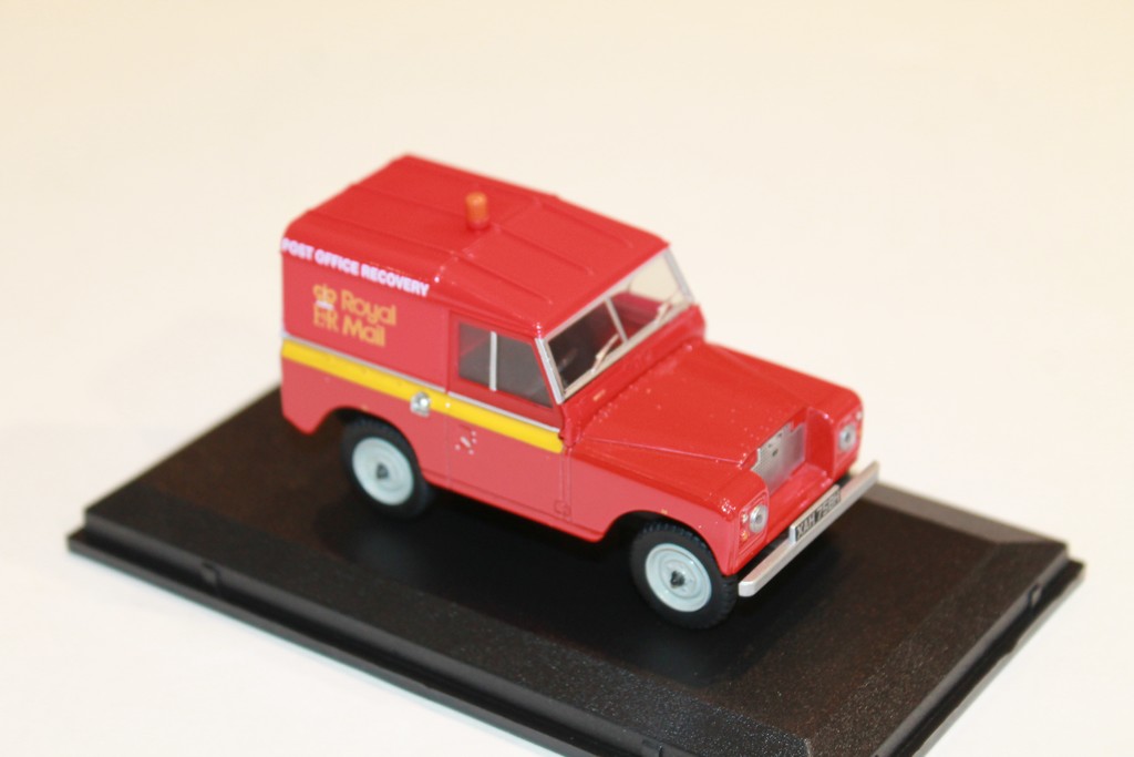 LAND ROVER SERIE IIA SWB HARD TOP ROYAL MAIL POST OXFORD 1/43°