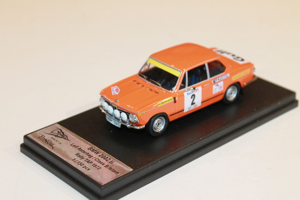 BMW 2002 TI N°2 RALLY TAP 1972 TROFEU 1/43°