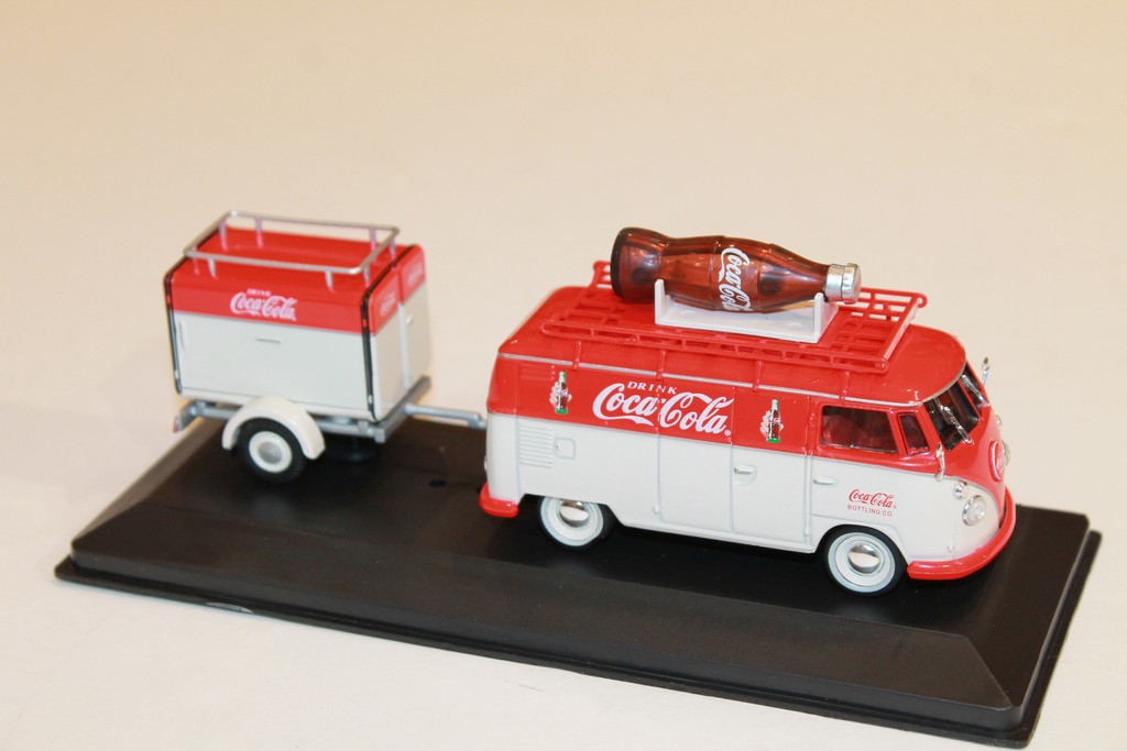 VW T1 KOMBI "COCA COLA" 1960 MOTOR CITY CLASSIC 1/43°