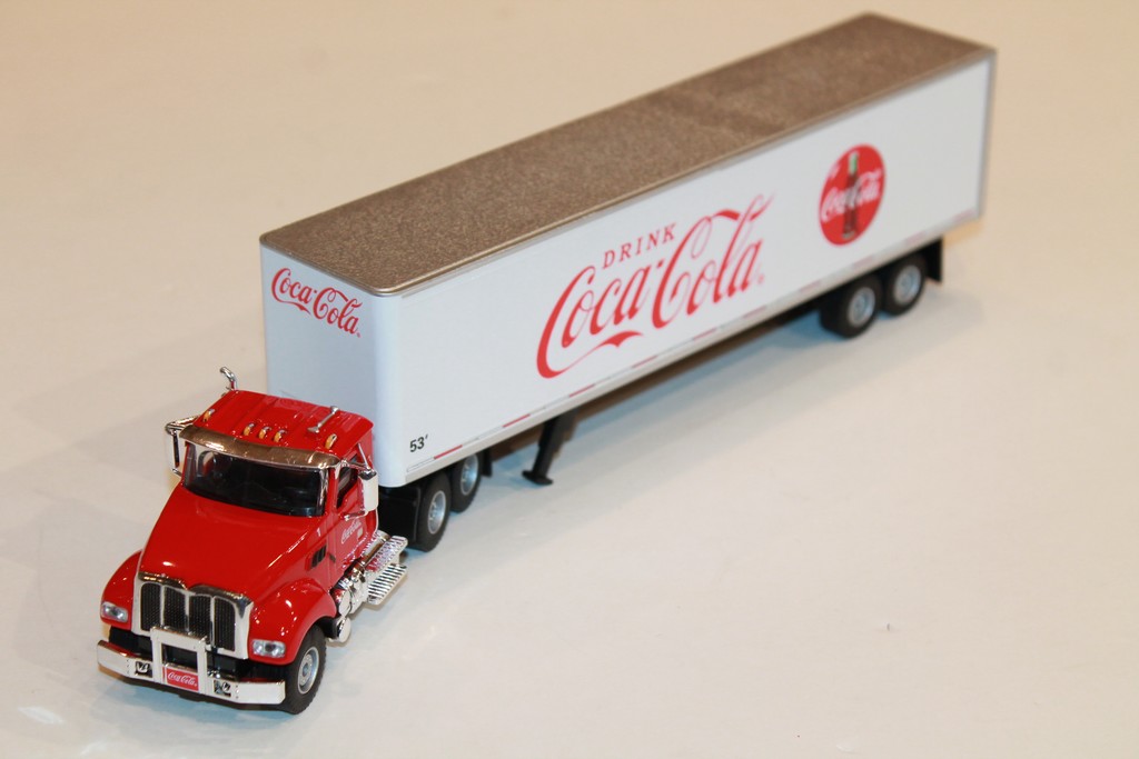 TRACTEUR ET REMORQUE COCA COLA 2015 MOTOR CITY CLASSIC 1/43°