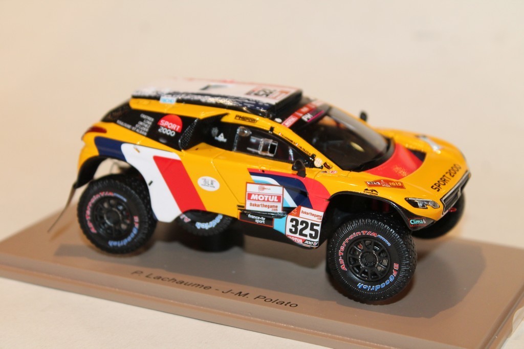 PEUGEOT 2008 DRK-PH SPORTN°325 - DAKAR 2019 SPARK 1/43°