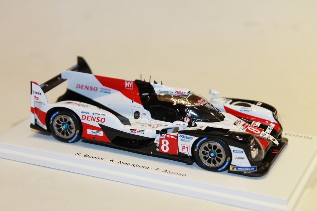 TOYOTA TS050 HYBRID N°8 - 2ND 24H LM 2019 SPARK 1/43°