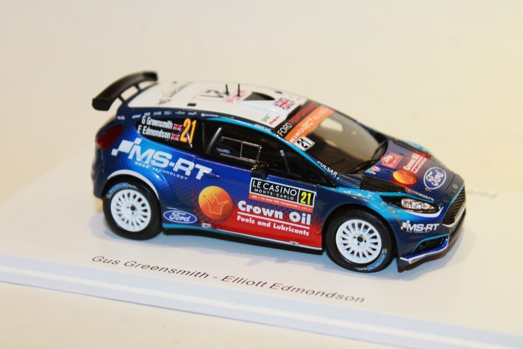 FORD FIESTA R5 N°21 WINNER WRC2 RALLY MONTE CARLO 2019 SPARK 1/43°