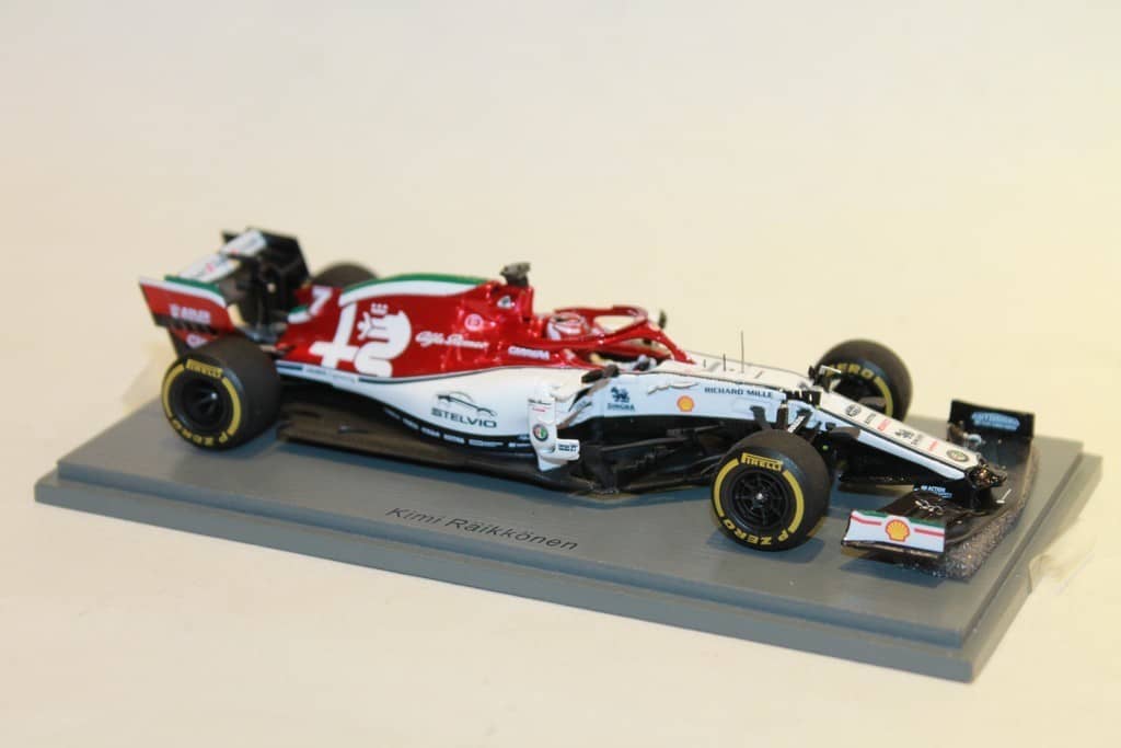 ALFA ROMEO RACING C38 N°7 ITALIAN GP 2019 SPARK 1/43°