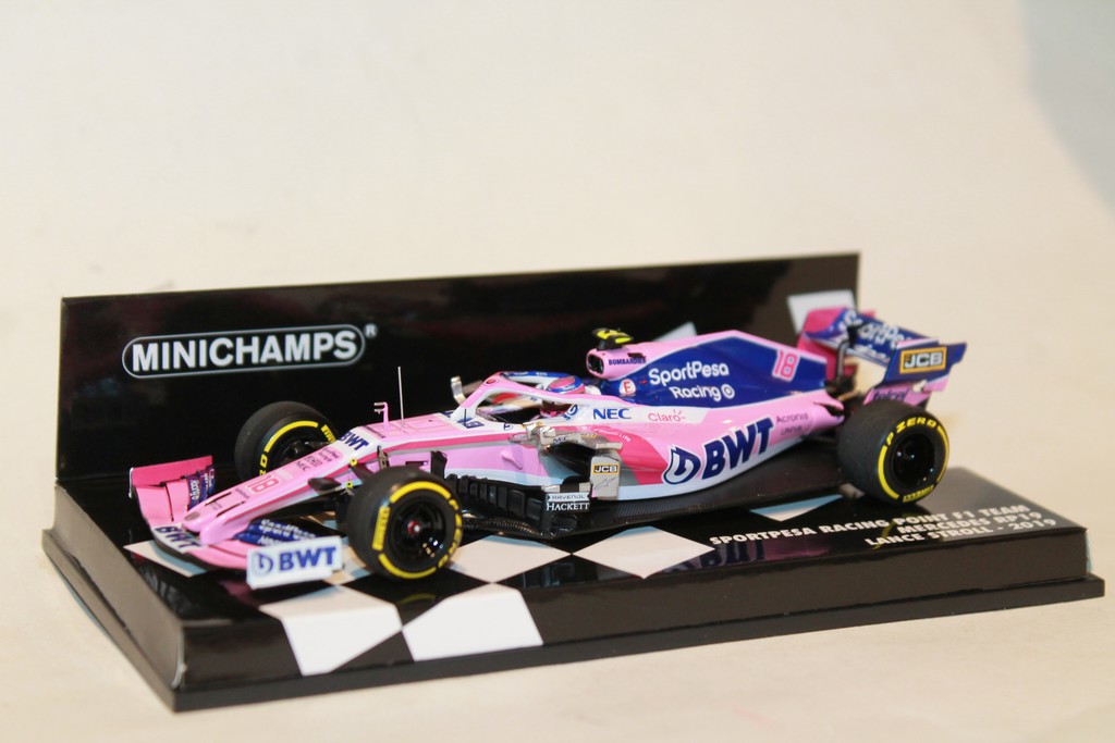 SPORTPESA RACING POINT RP19 N°18 F1 2019 MINICHAMPS 1/43°