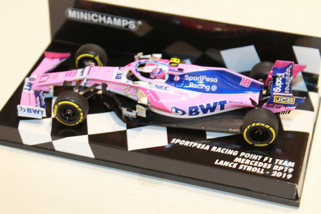 SPORTPESA RACING POINT RP19 N°18 F1 2019 MINICHAMPS 1/43°