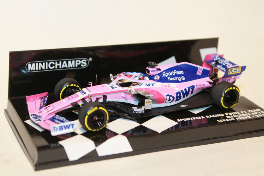 SPORTPESA RACING POINT RP19 N°11 F1 2019 MINICHAMPS 1/43°