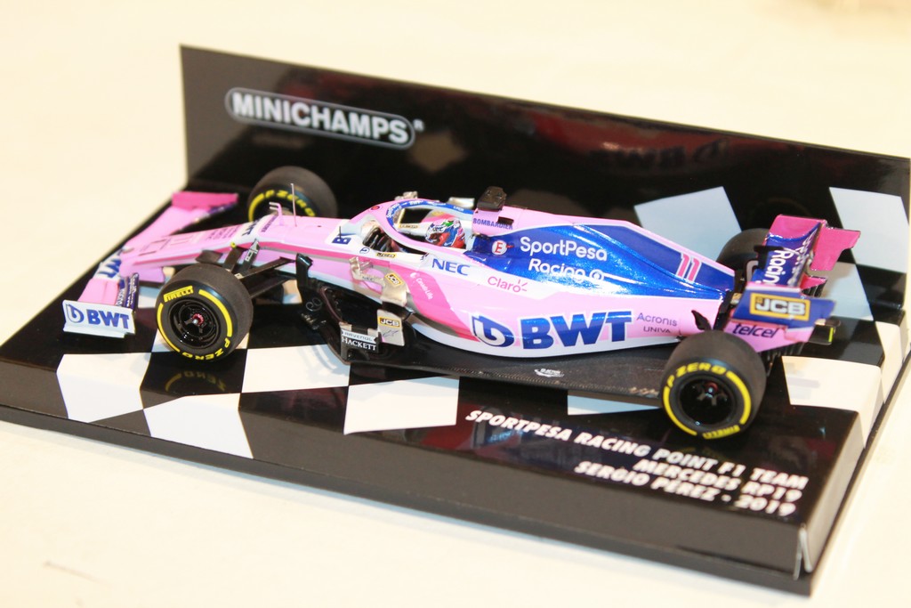 SPORTPESA RACING POINT RP19 N°11 F1 2019 MINICHAMPS 1/43°