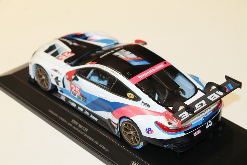 BMW M8 GTE N°25 2ND IN CLASS 12H SEBRING 2018 MINICHAMPS 1/18°