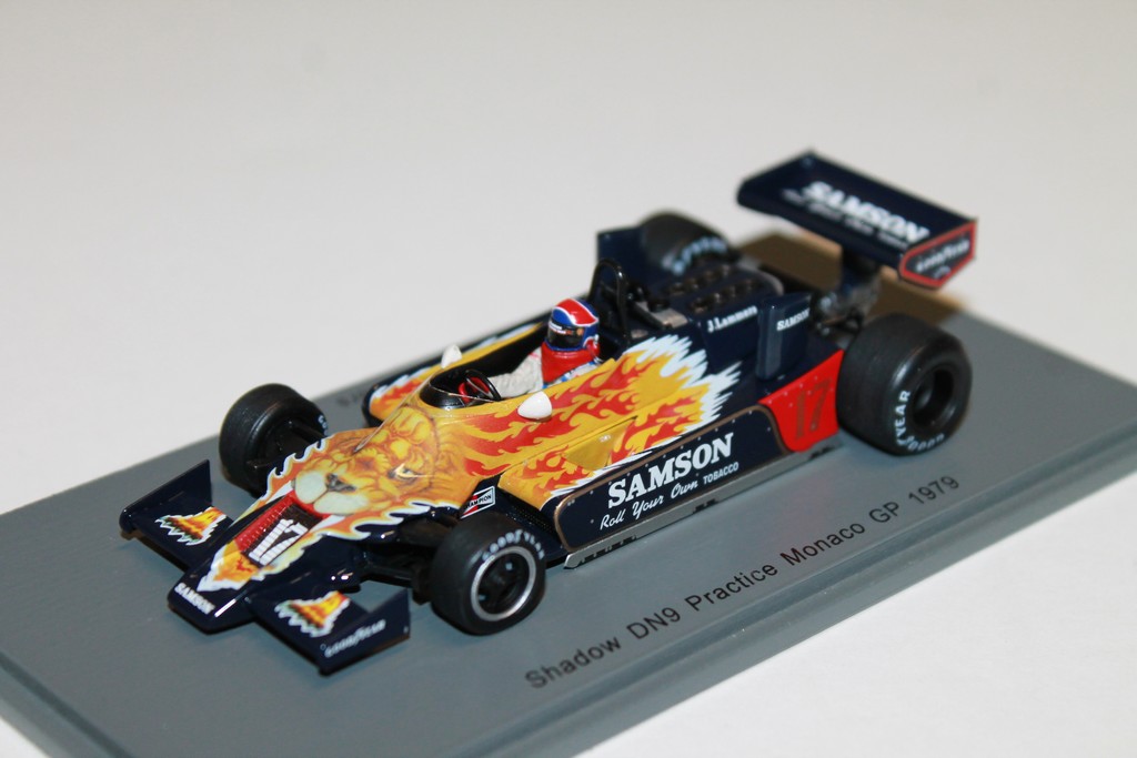 SHADOW DN9 ESSAI MONACO GP 1979 SPARK 1/43°