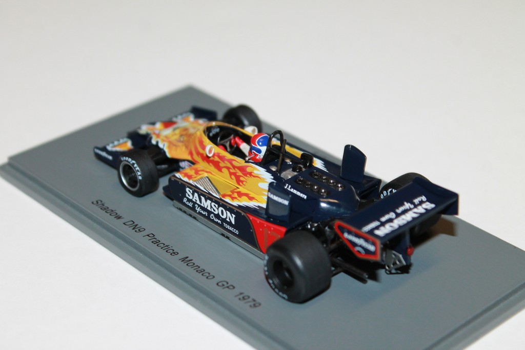 SHADOW DN9 ESSAI MONACO GP 1979 SPARK 1/43°