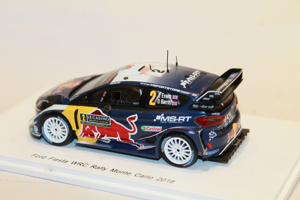 FORD FIESTA WRC RALLY MONTE CARLO 2018 SPARK 1/43°