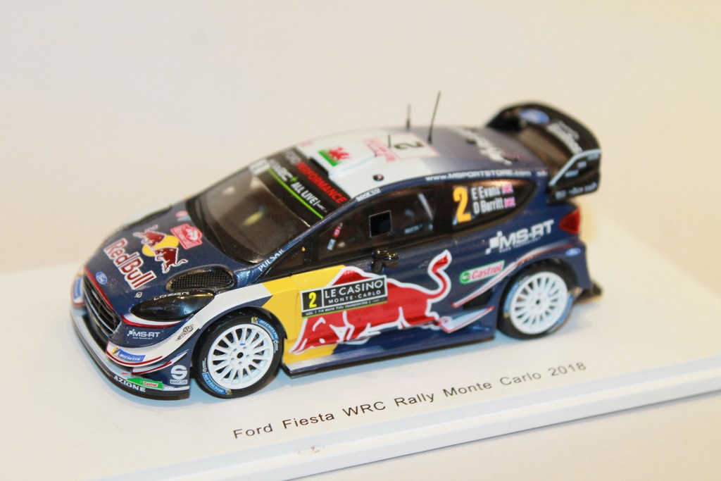 FORD FIESTA WRC RALLY MONTE CARLO 2018 SPARK 1/43°