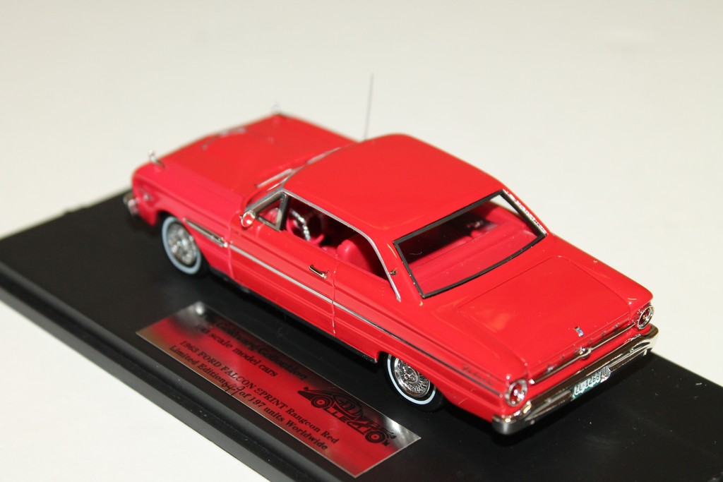 FORD FALCON ROUGE 1963 GOLDVARG 1/43°