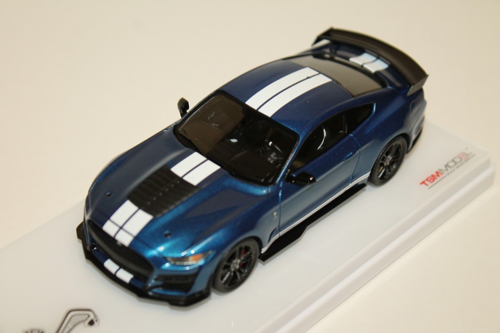 FORD MUSTANG SHELBY GT500 BLEU 2020 TSM 1/43°