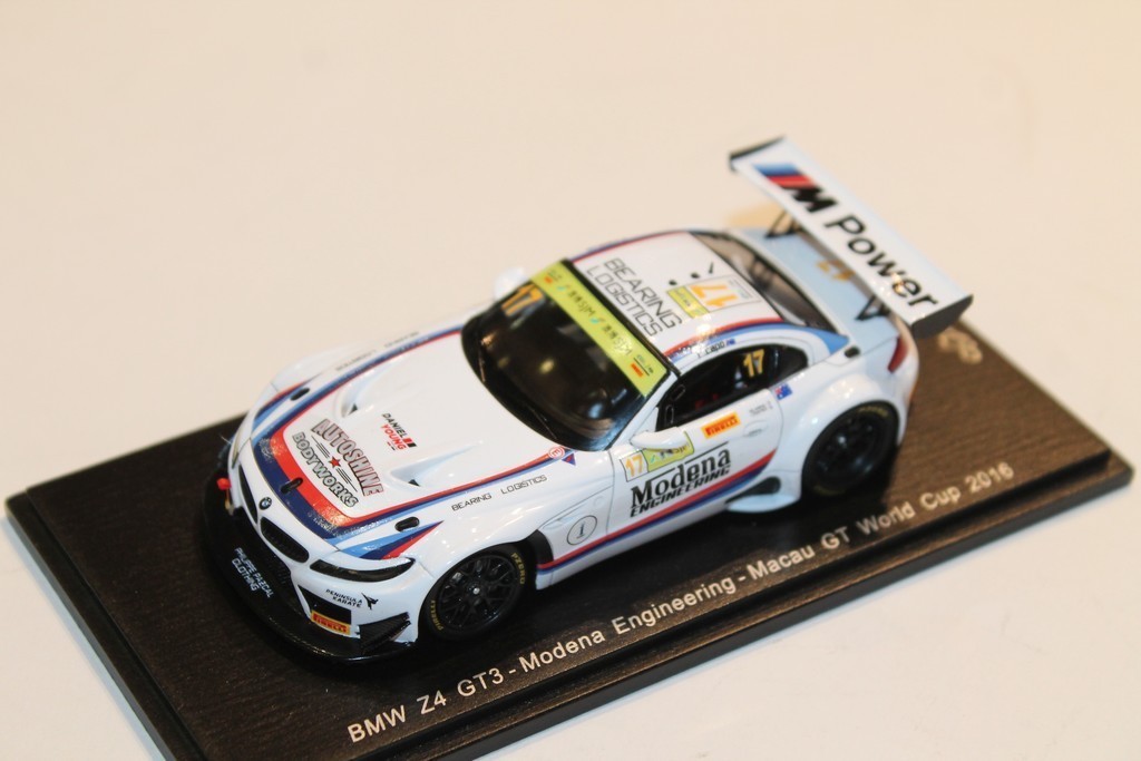 BMW Z4 GT3 MACAU 2016 SPARK 1/43°