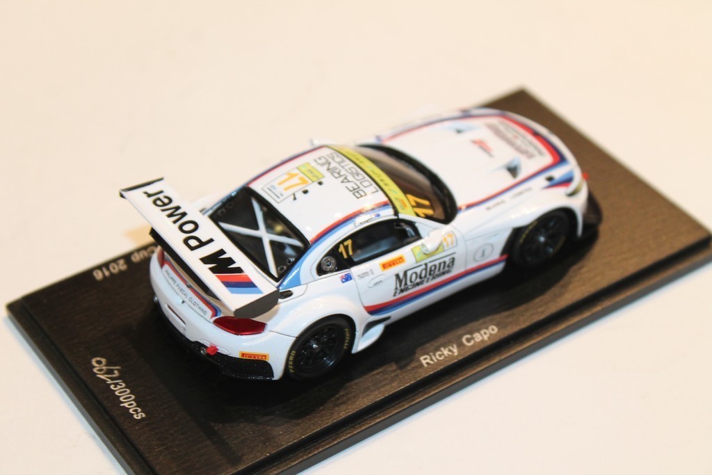 BMW Z4 GT3 MACAU 2016 SPARK 1/43°