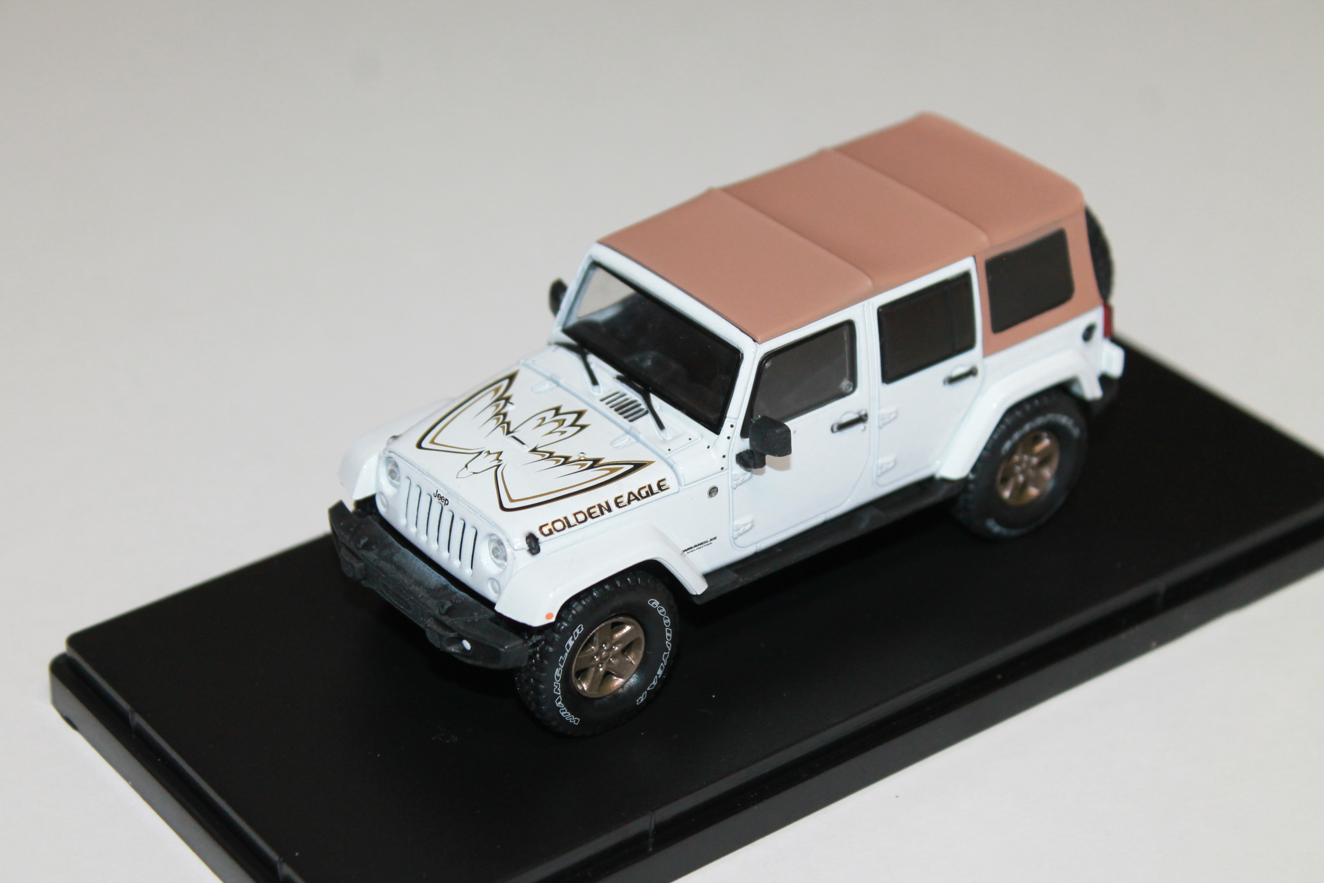 JEEP WRANGLER UNLIMITED GOLDEN EAGLE 2018 GREENLIGHT 1/43°