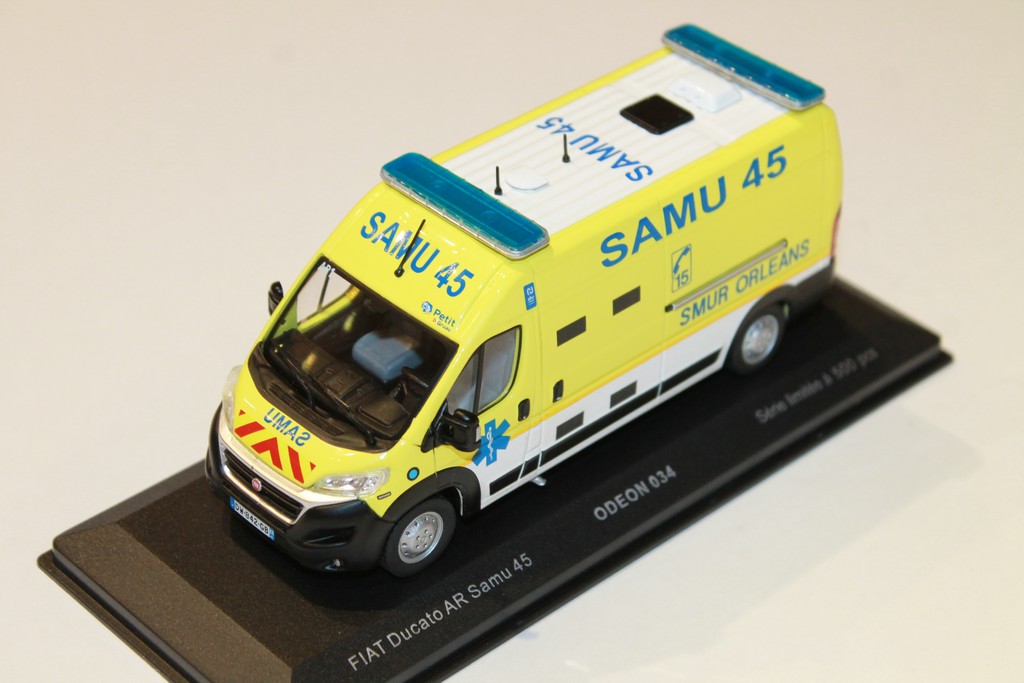 FIAT DUCATO AR SAMU 45 ODEON 1/43°