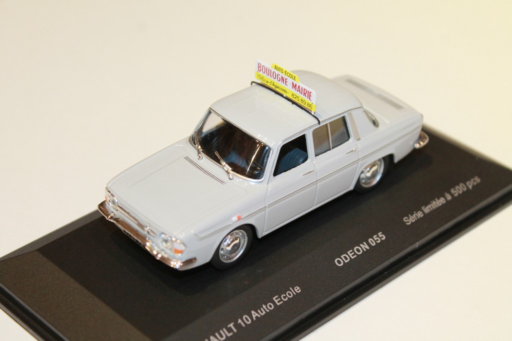 RENAULT 10 AUTO ECOLE ODEON 1/43°