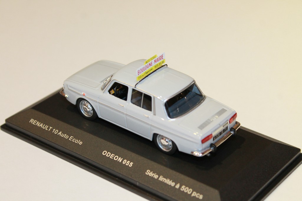 RENAULT 10 AUTO ECOLE ODEON 1/43°