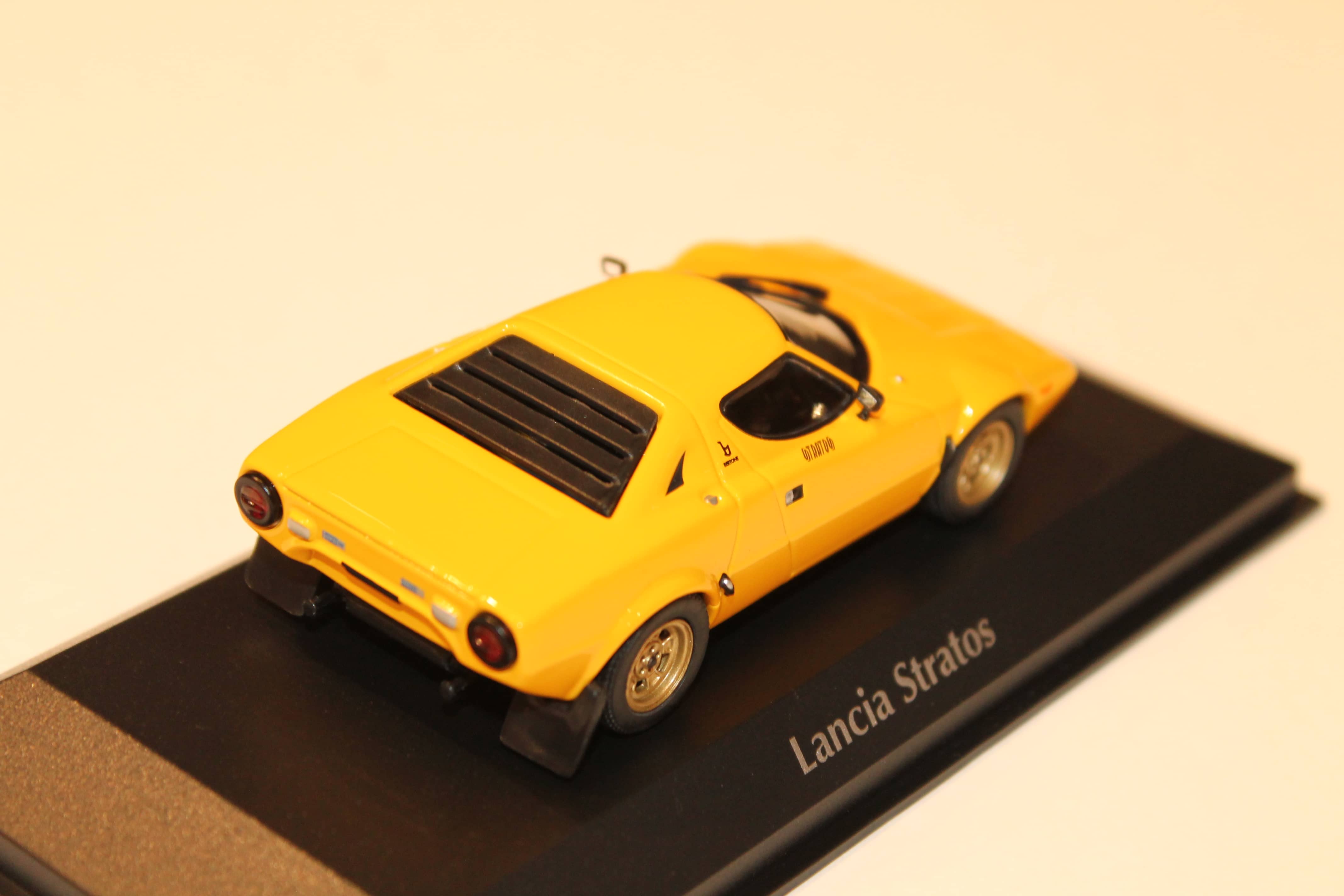 LANCIA STRATOS JAUNE 1974 MAXICHAMPS 1/43°