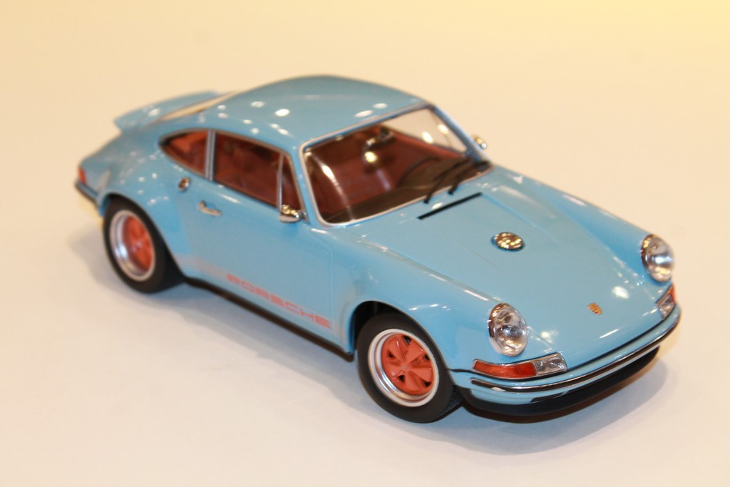 PORSCHE 911 SINGER BLEU 2018 KK SCALE 1/18°