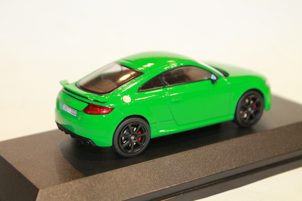 AUDI TT RS COUPE VERTE 2018 ISCALE 1/43°