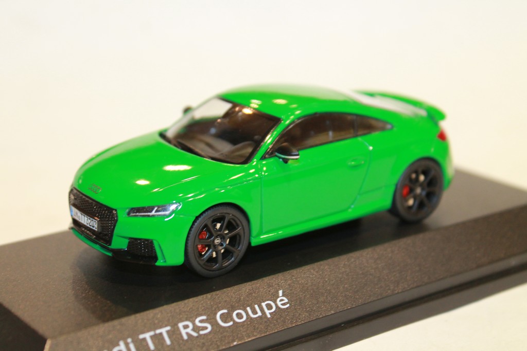 AUDI TT RS COUPE VERTE 2018 ISCALE 1/43°