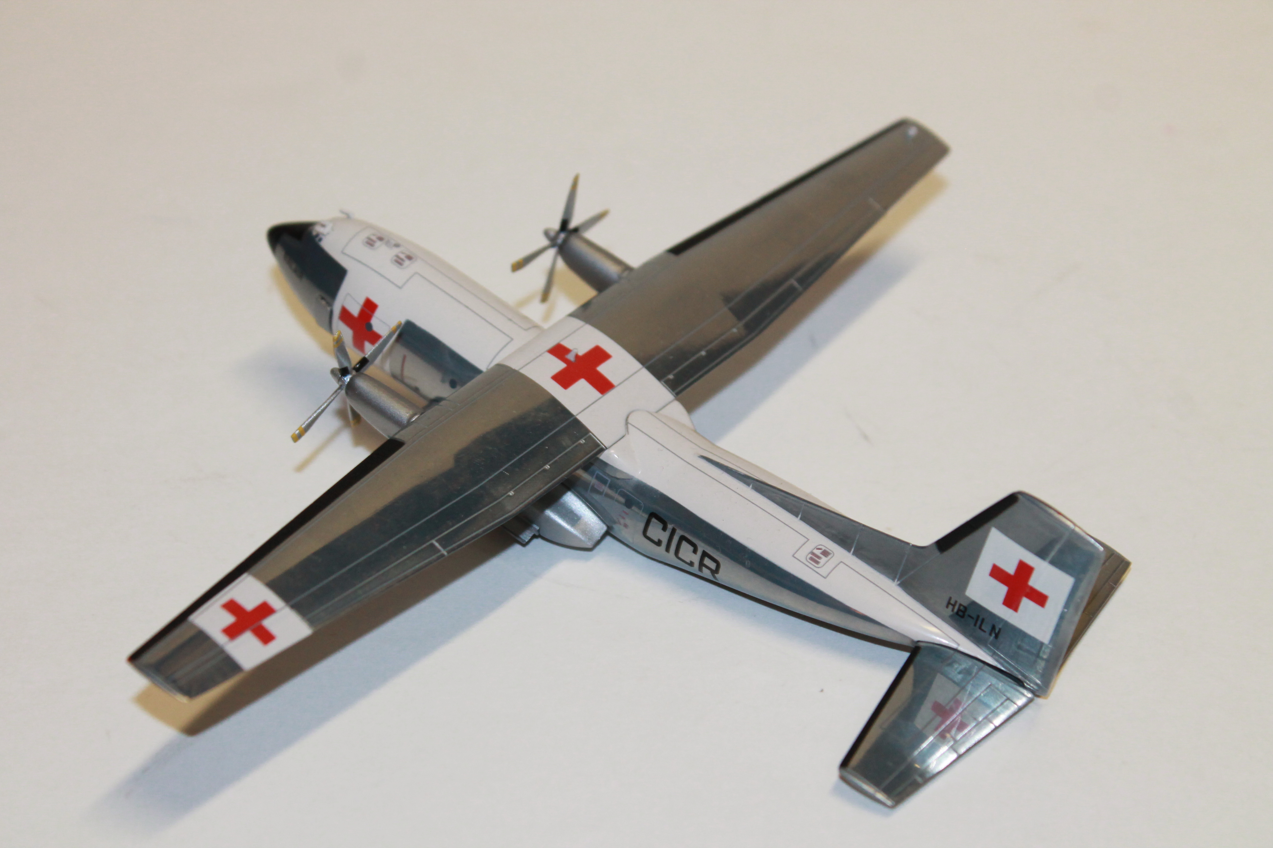 TRANSALL C-160 BALAIR/INTERNATIONAL RED CROSS HERPA 1/200°