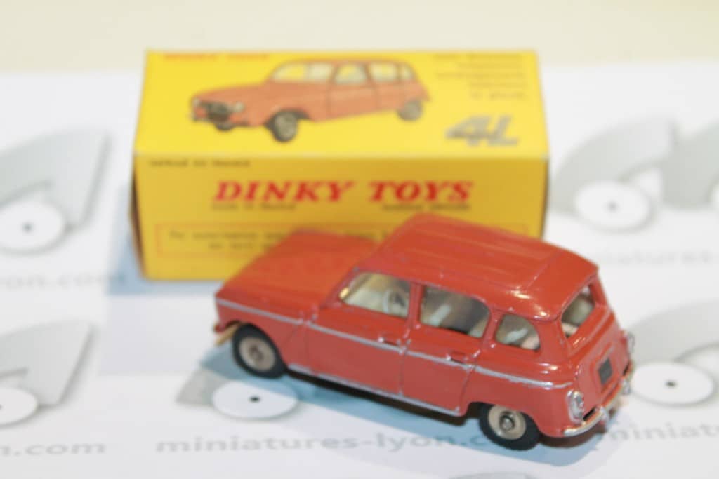 Dinky Toys Renault 4L 518 - Marron - Miniature 1/43 - Collectionneur - Occasion