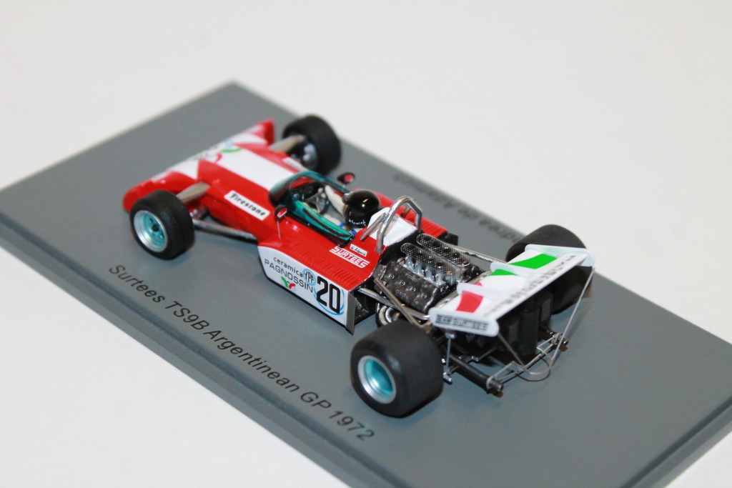 SURTEES TS9B N°20 GP ARGENTINE 1972 SPARK 1/43°