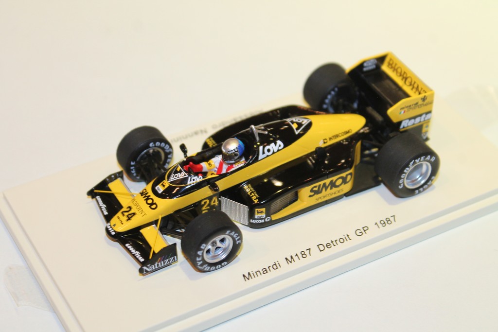 Minardi M187 Nannini Spark 1/43°