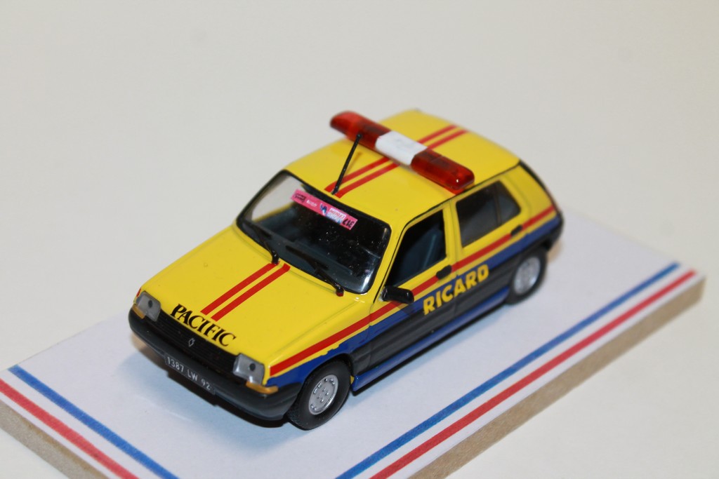 RENAULT SUPER 5 RICARD TDF 1985 AUTORECLAME 1/43°