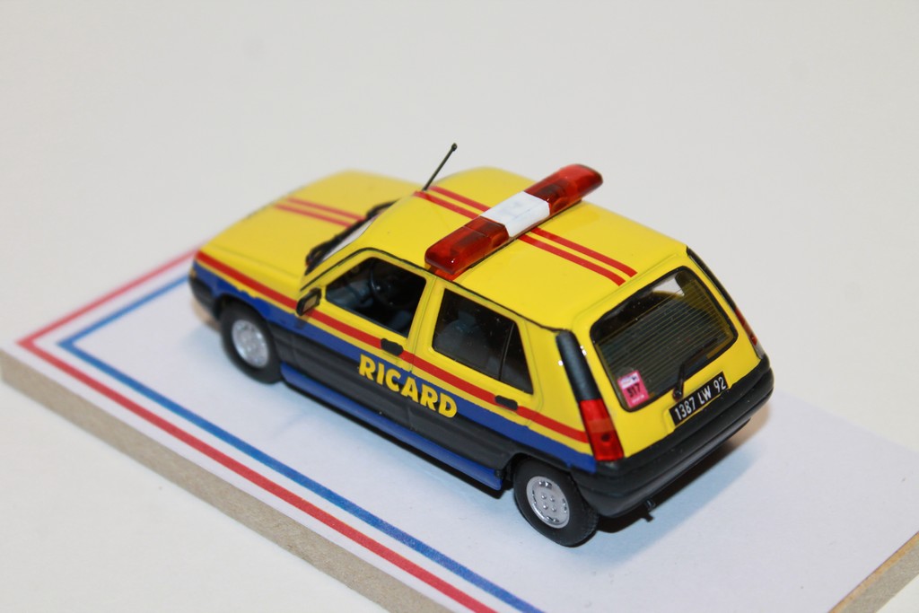 RENAULT SUPER 5 RICARD TDF 1985 AUTORECLAME 1/43°