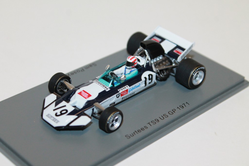 SURTEES TS9 N°19 US GP 1971 SPARK 1/43°