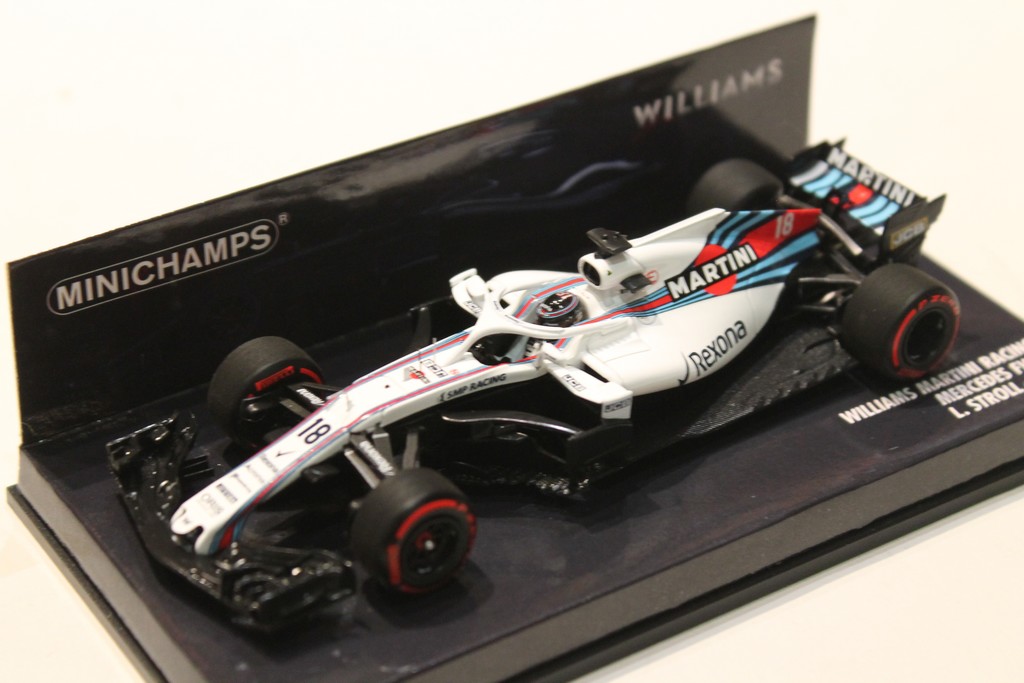 WILLIAMS FW41 2018 STROLL MINICHAMPS 1/43°