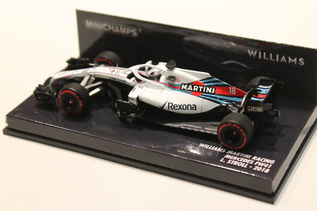 WILLIAMS FW41 2018 STROLL MINICHAMPS 1/43°