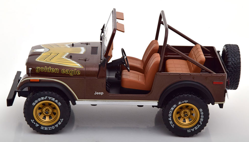 JEEP CJ-7 GOLDEN EAGLE MCG 1/18°