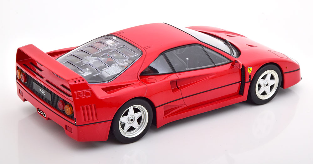 FERRARI F40 ROUGE 1987 KK SCALE 1/18°