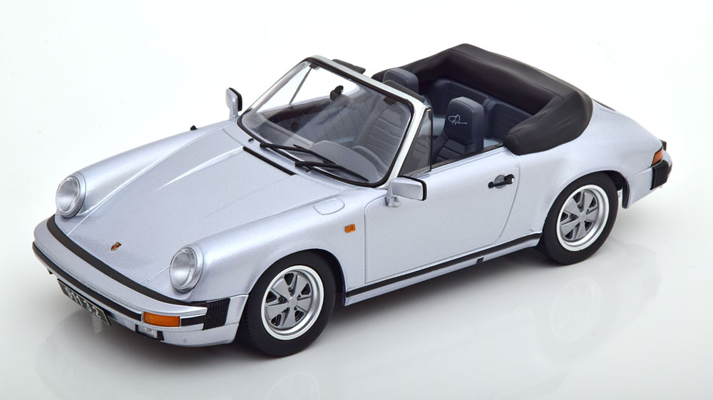 PORSCHE 911 CARRERA 3.2L CABRIOLET JUBILE 1988 KK SCALE 1/18°