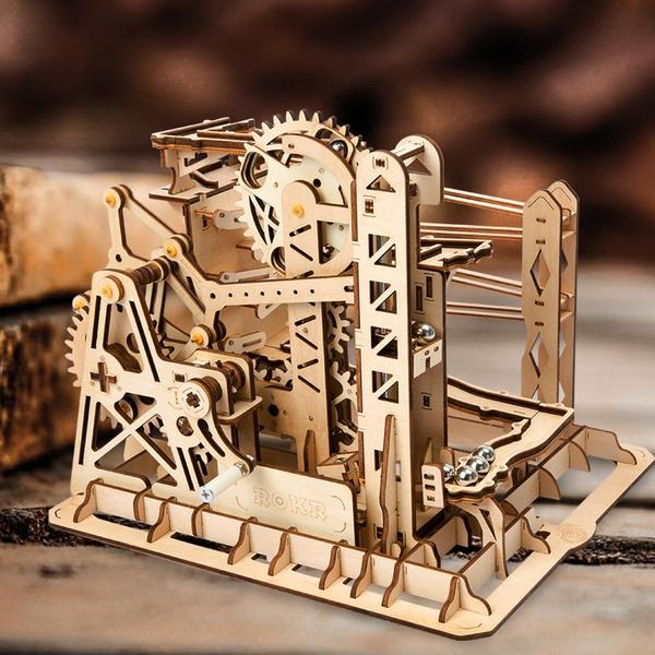 MAQUETTE BOIS CIRCUIT BILLE ROKR