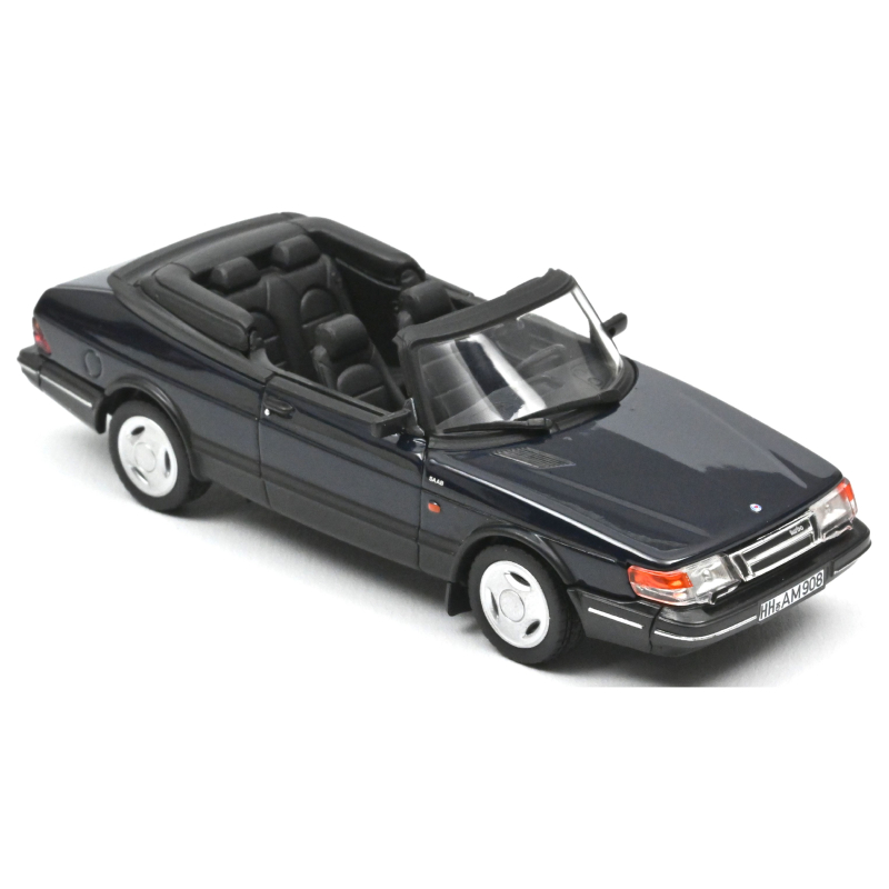 SAAB 900 TURBO CABRIOLET DARK BLUE 1992 NOREV 1/43°