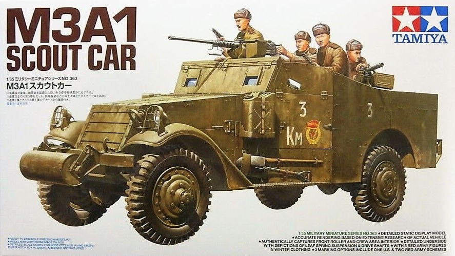 M3A1 SCOUT TAMIYA 1/35°