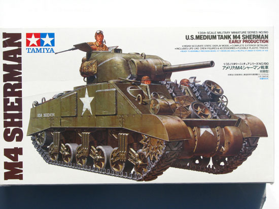 M4 SHERMAN TAMIYA 1/35°