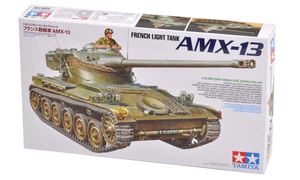 FRENCH LIGHT TANK AMX-13 TAMIYA 1/35°