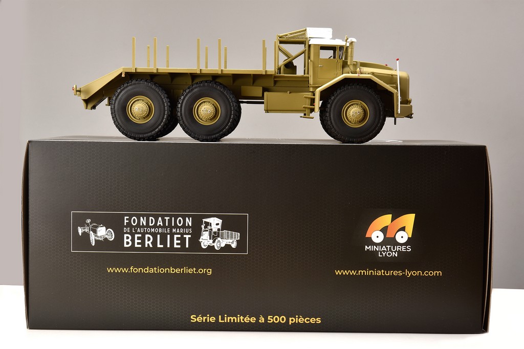 BERLIET T100 N°2 "60 ANS MINIATURES LYON" NOREV 1/43°