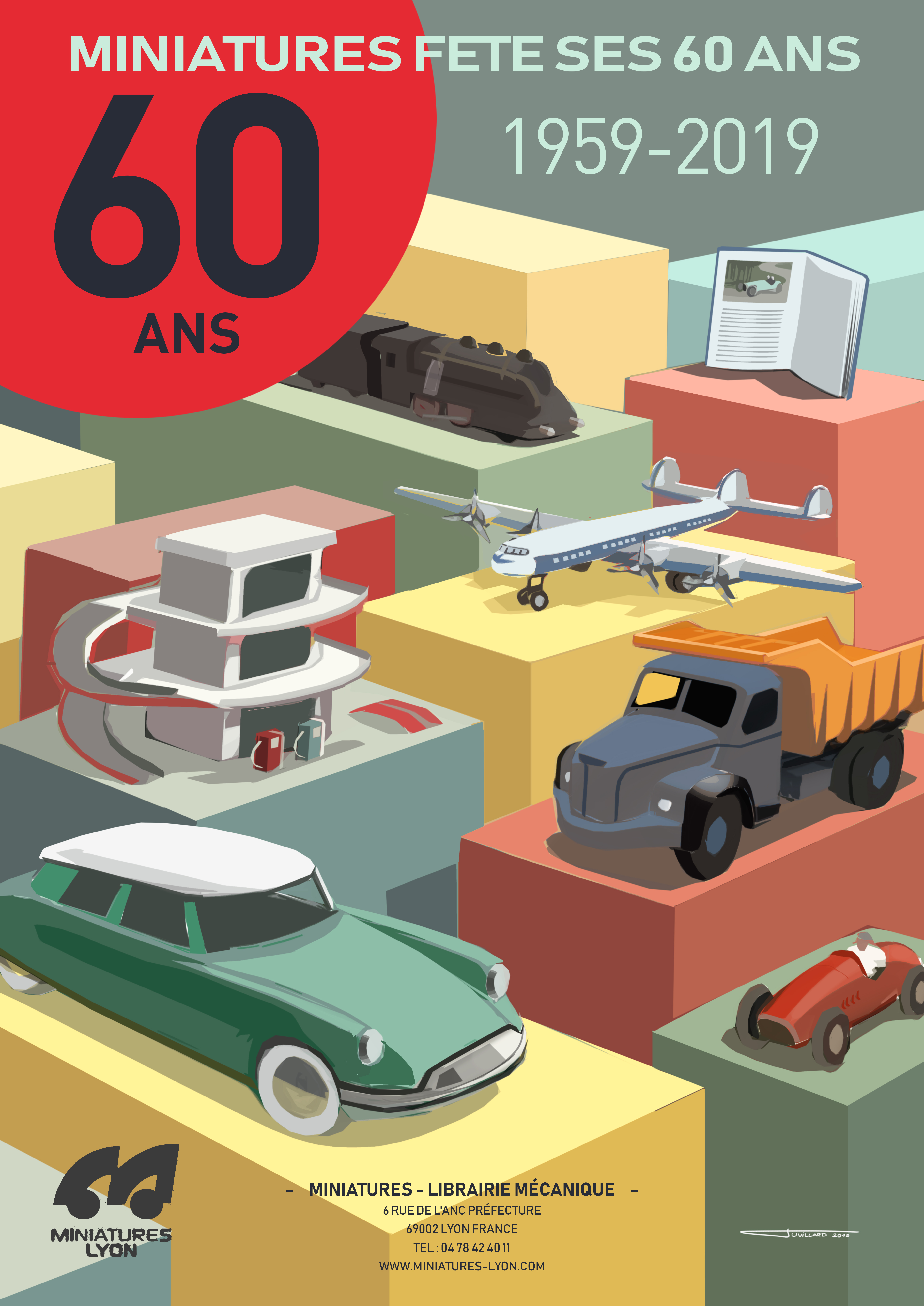 1959-2019 MINIATURES LYON FETE SES 60 ANS