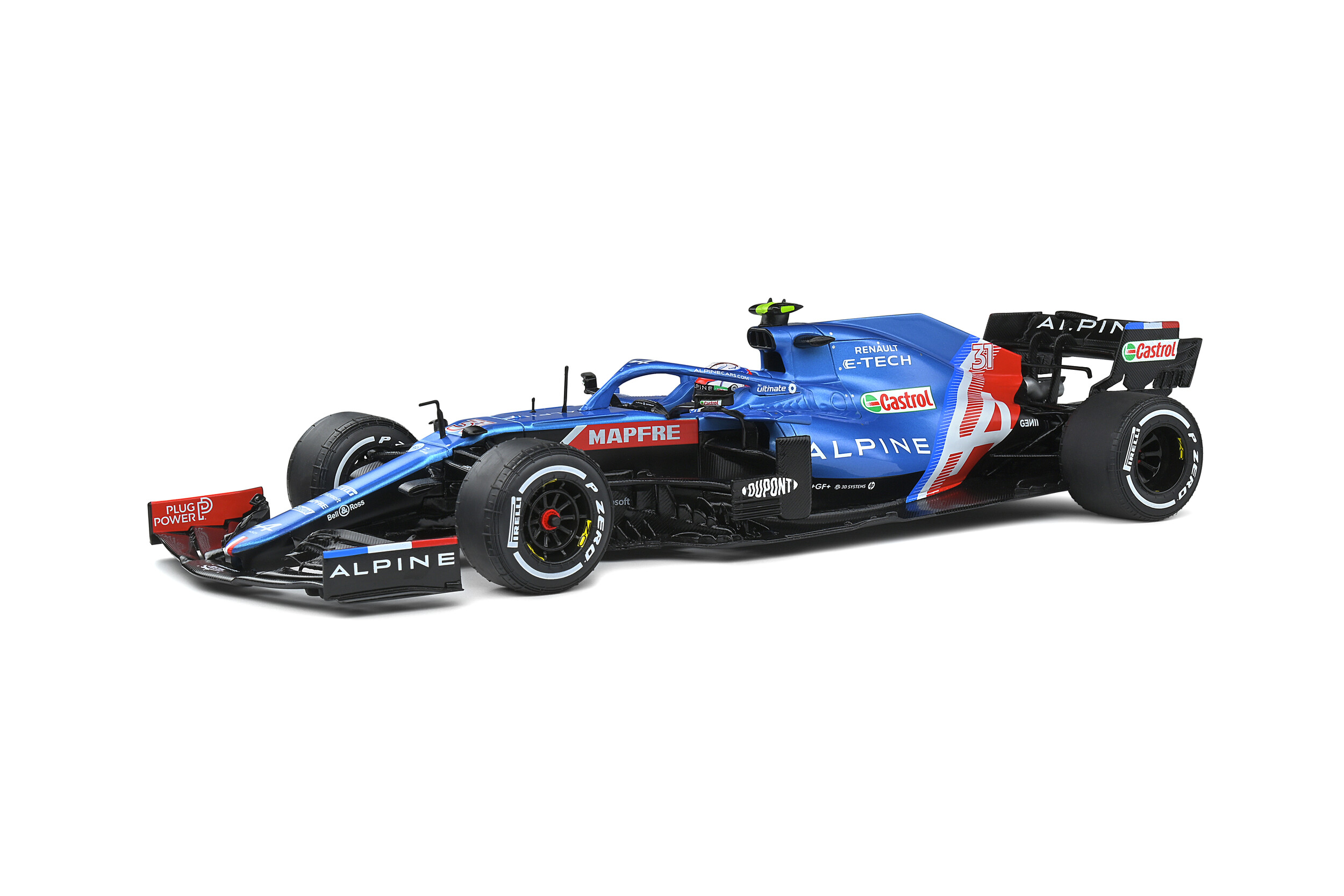 ALPINE A521 N°31 E.OCON GP DU PORTUGAL 2021 SOLIDO 1/18°