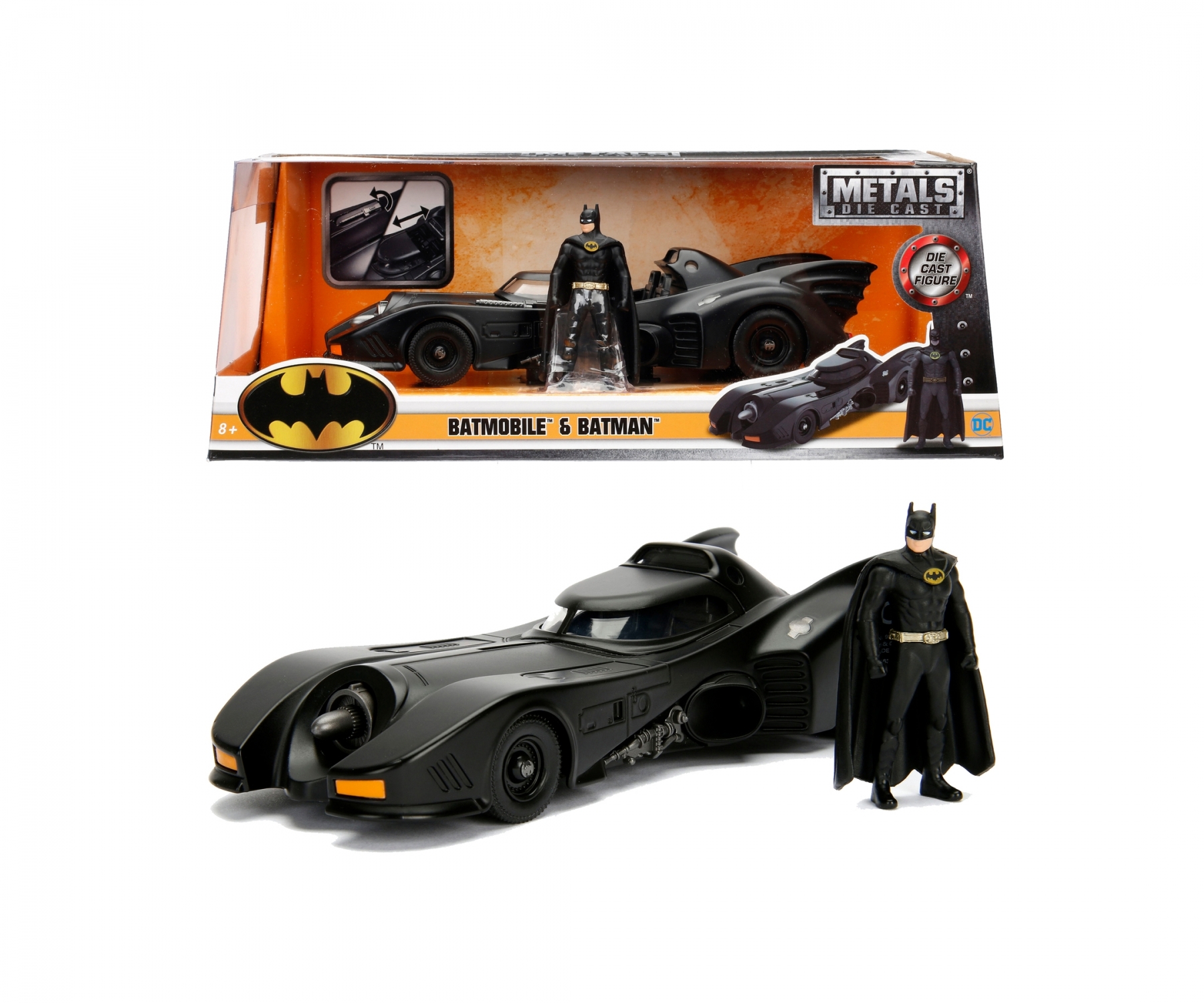 BATMOBILE & BATMAN JADA 1/24°